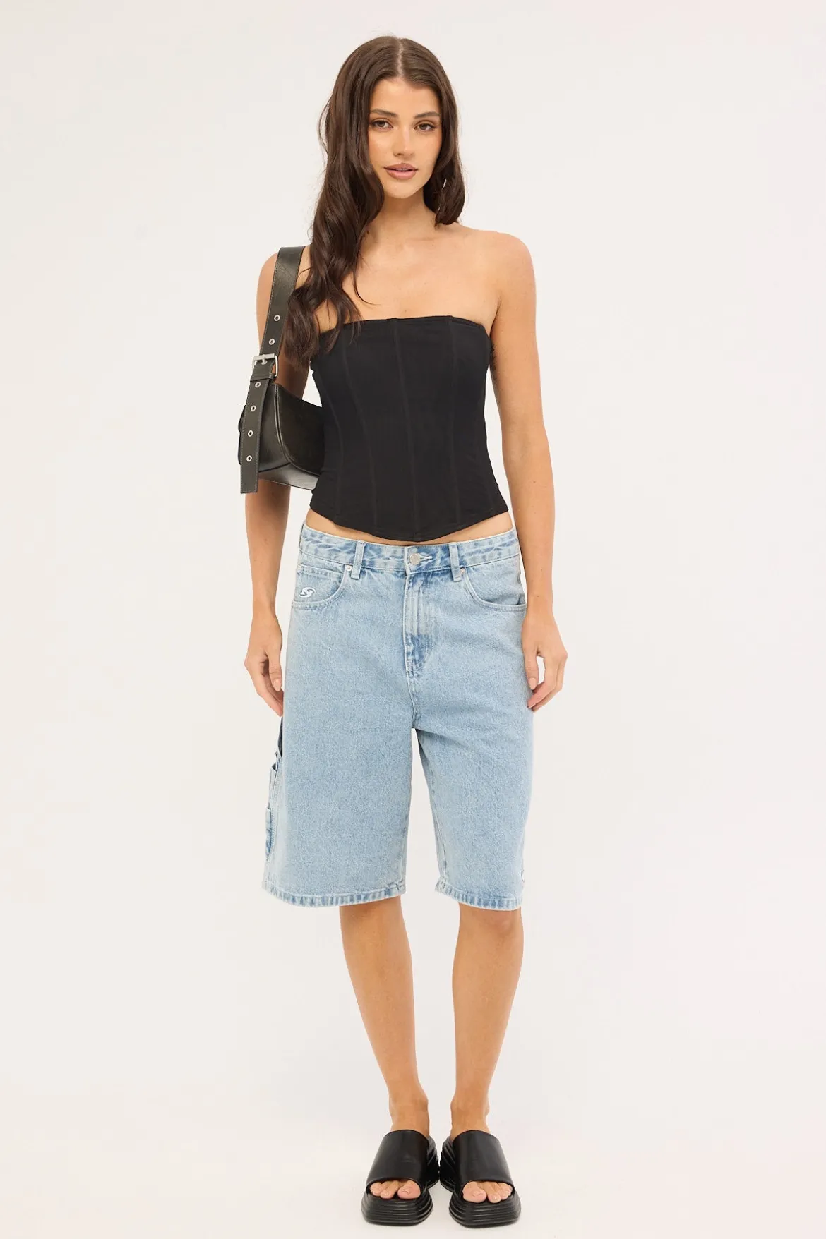 Tempest Nexa Baggy Jort Ash Blue