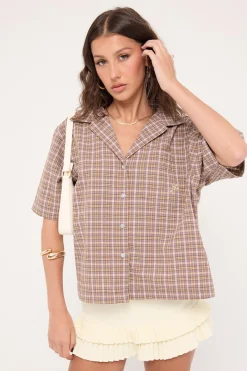 Temptation Box Fit Shirt Purple Reign