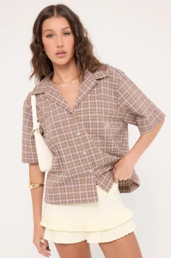 Temptation Box Fit Shirt Purple Reign