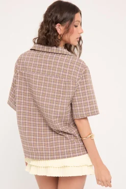 Temptation Box Fit Shirt Purple Reign