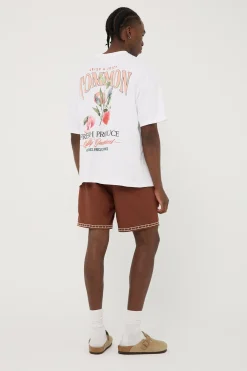Terra Elastic Waist Short Brown