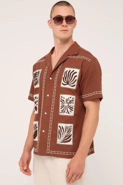 Terra Resort Shirt Brown
