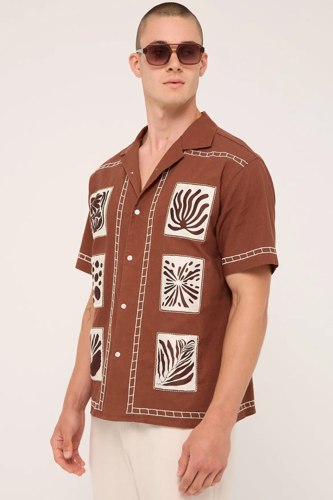 Terra Resort Shirt Brown