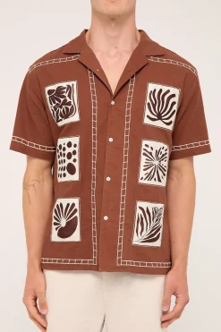 Terra Resort Shirt Brown