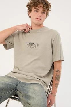 The Beginning Is Ending Merch Fit Tee Fog