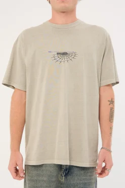 The Beginning Is Ending Merch Fit Tee Fog