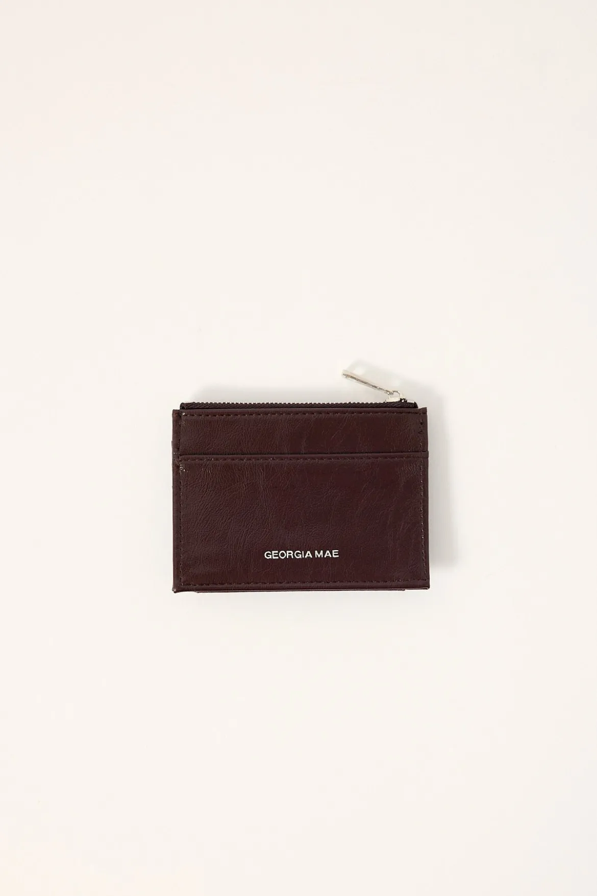THE DAISY CARD WALLET ESPRESSO