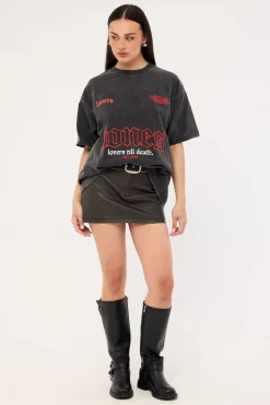 The Endless Tee Washed Black