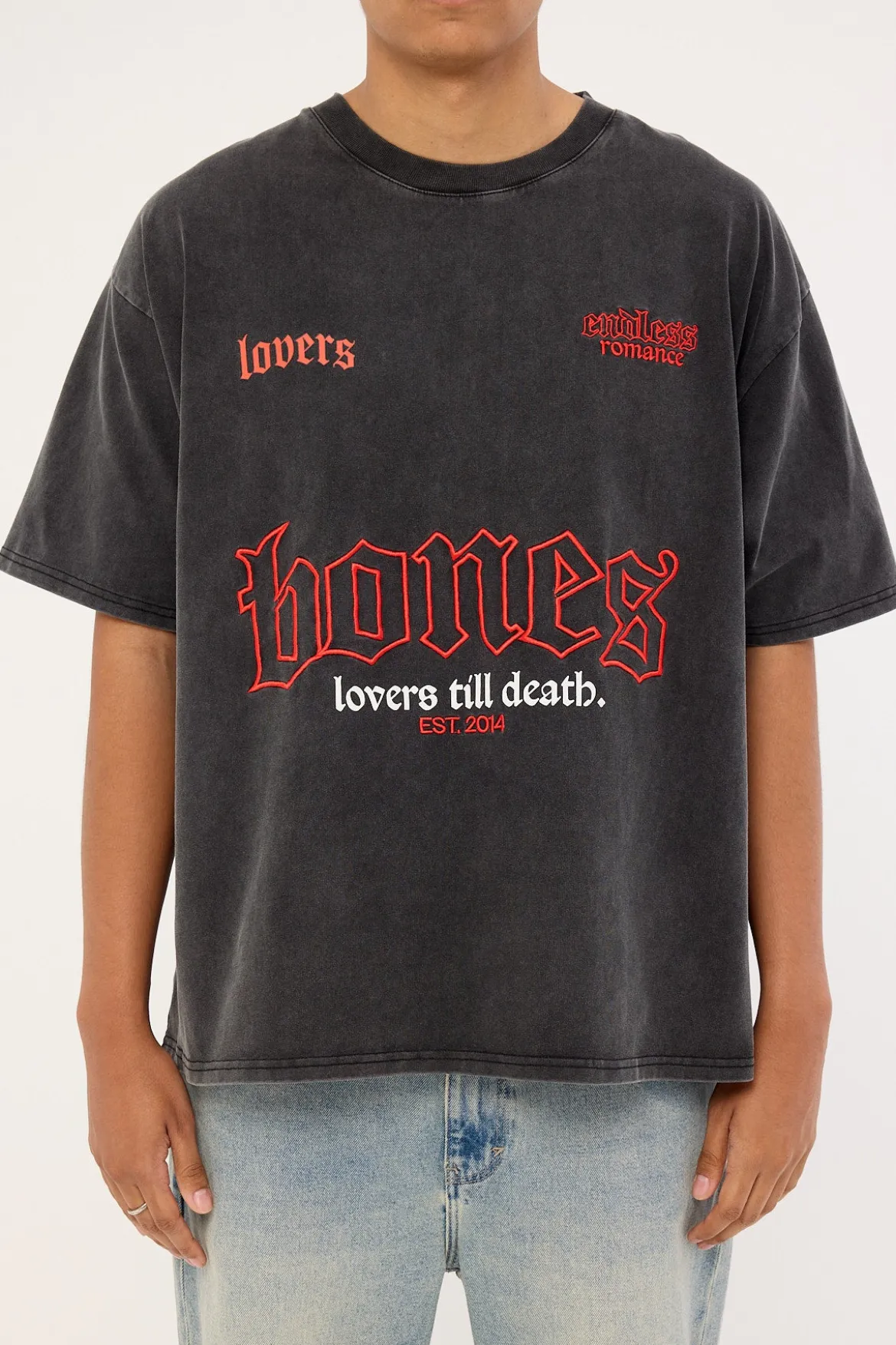 The Endless Tee Washed Black