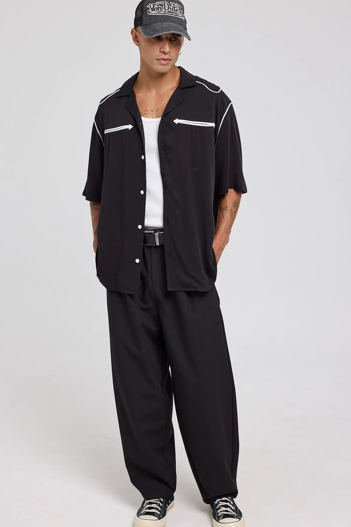 The Saloon Bowlo Vintage Black