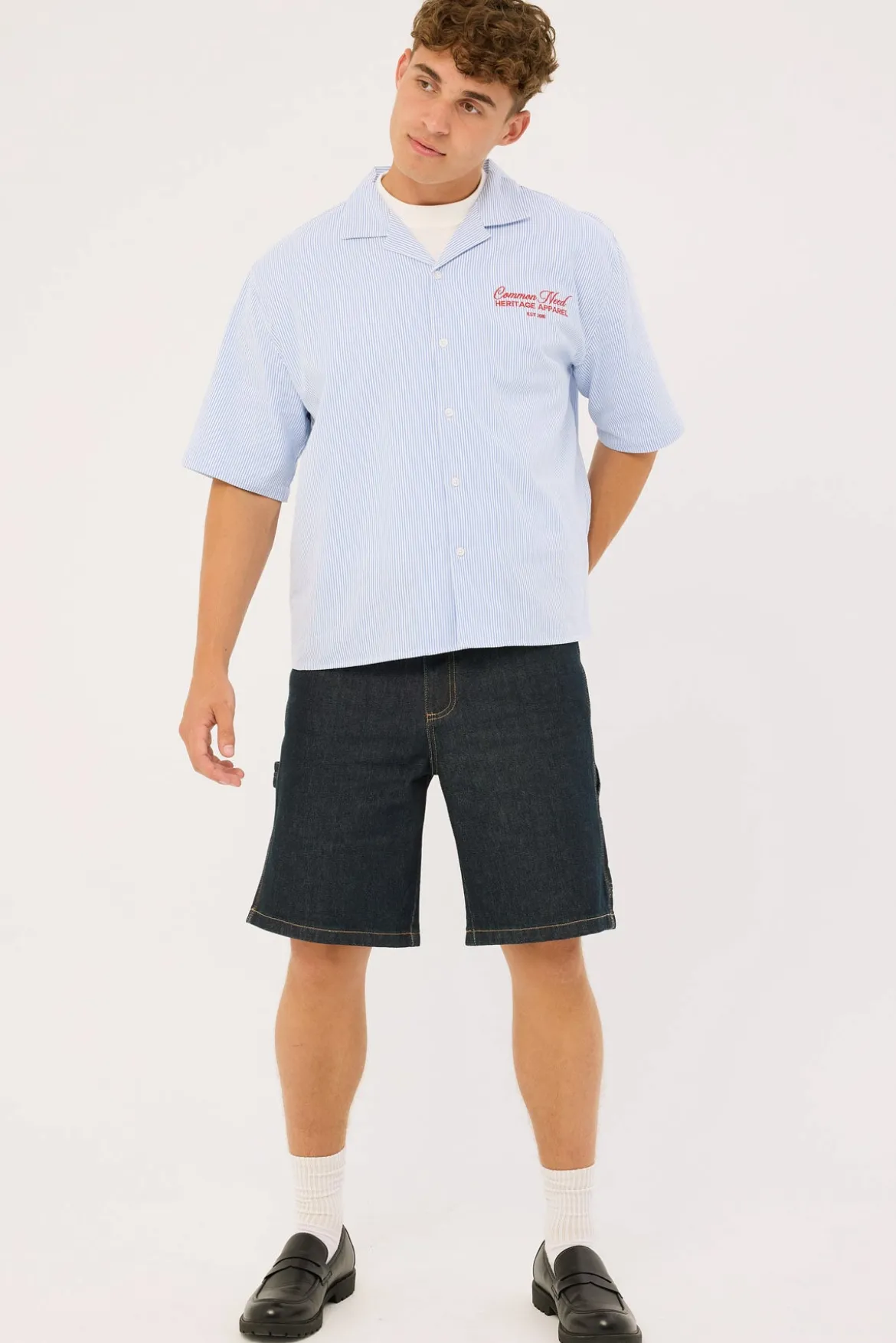 Thiago Carpenter Short Rinse Indigo