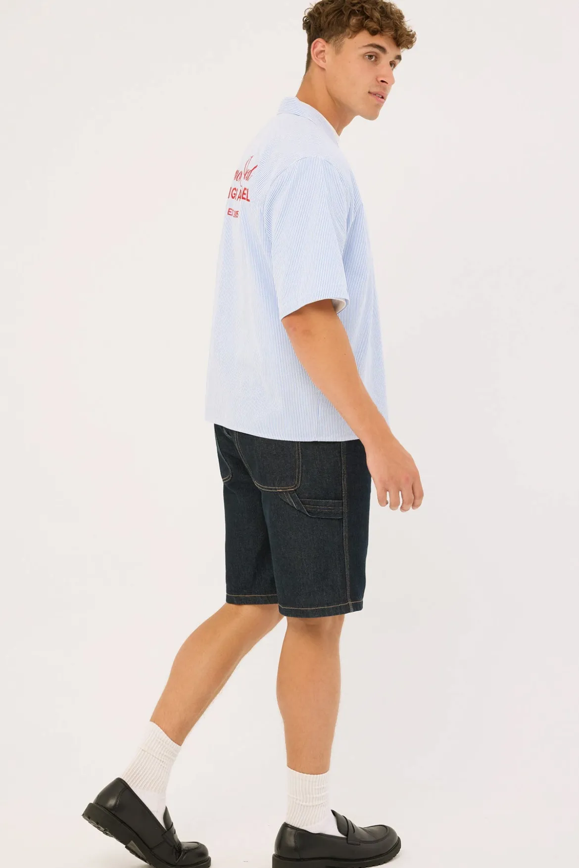 Thiago Carpenter Short Rinse Indigo