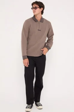 Thrills Union Rugby Jacquard Polo Falcon