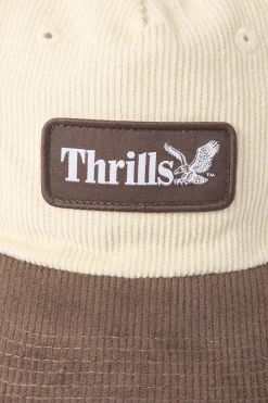 Thrills Workwear 5 Panel Cap Heritage White/Desert