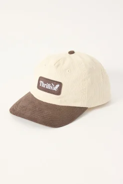 Thrills Workwear 5 Panel Cap Heritage White/Desert