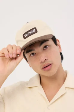 Thrills Workwear 5 Panel Cap Heritage White/Desert
