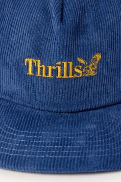 Thrills Workwear 5 Panel Cap Estate Blue