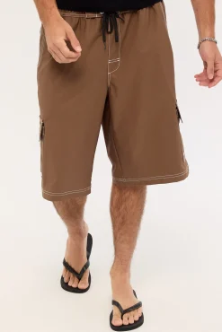 Throw on 3.0 Boardshort Mocha