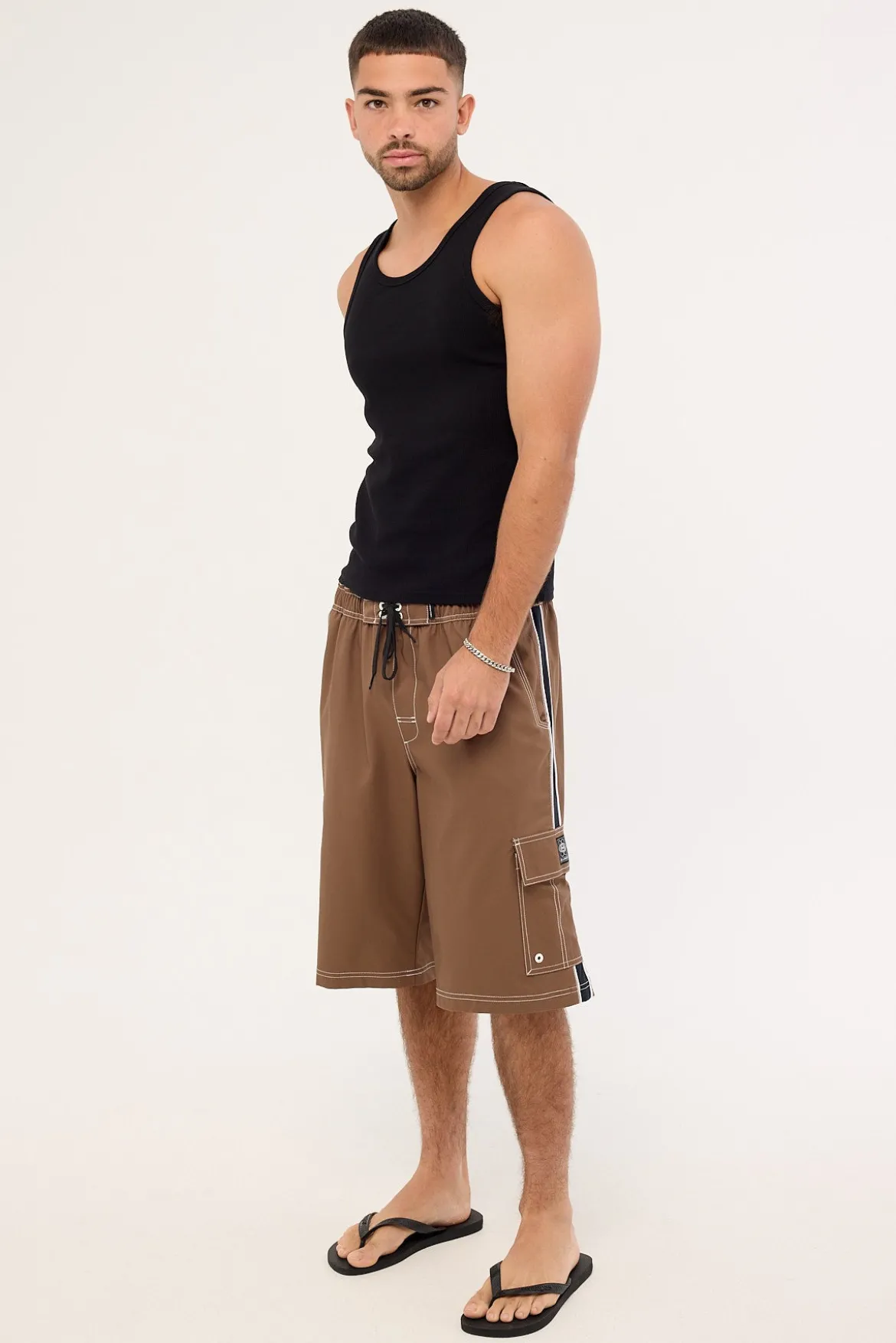 Throw on 3.0 Boardshort Mocha
