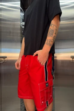 Throw On 3.0 Boardshort True Red