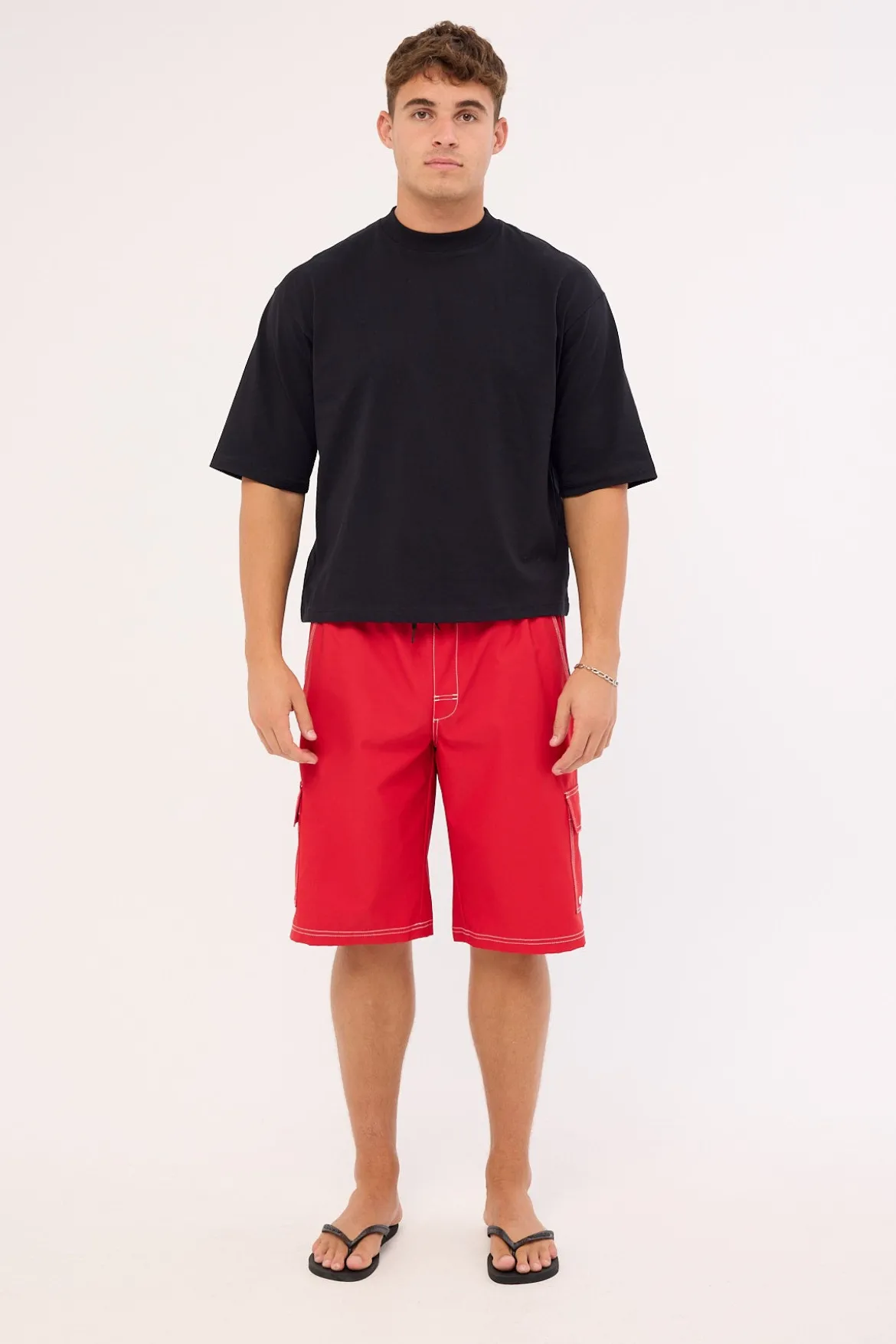 Throw On 3.0 Boardshort True Red