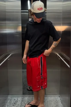 Throw On 3.0 Boardshort True Red
