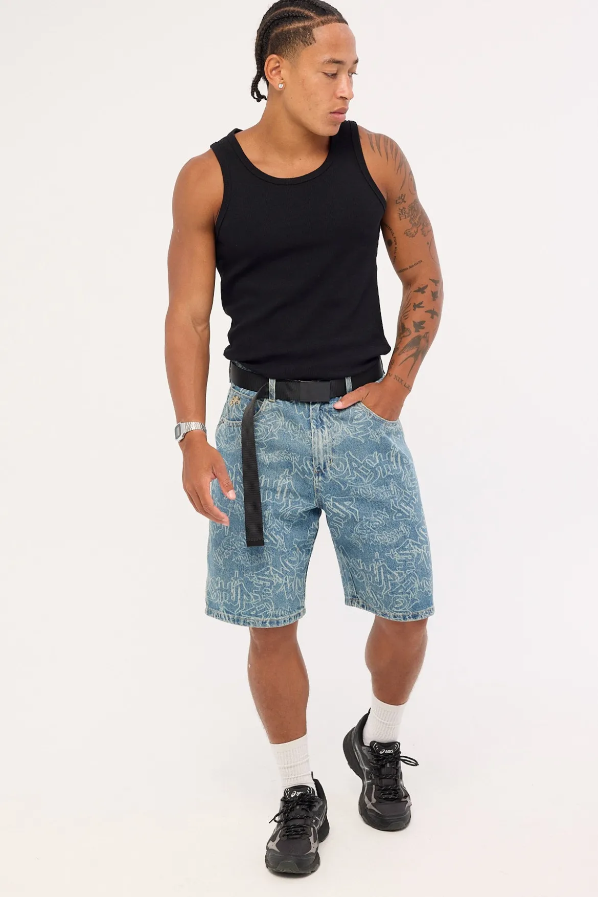 Throws Big Dawg Jean Short Rogue Blue