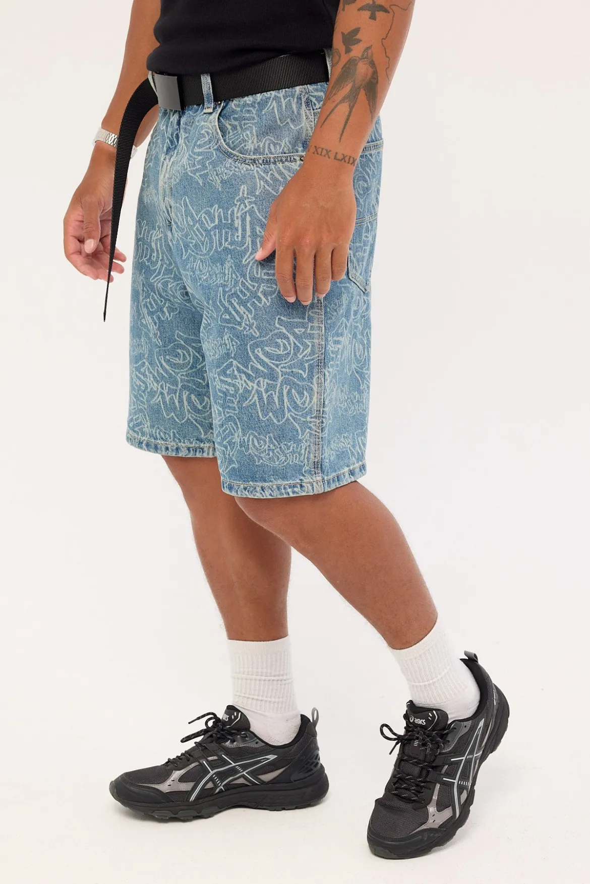 Throws Big Dawg Jean Short Rogue Blue