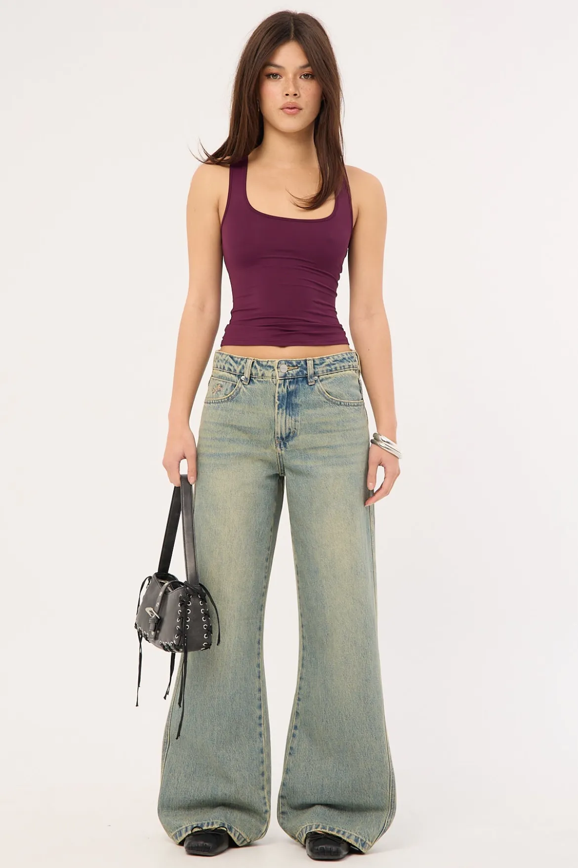 Throws Sweeper Jean Garbage Grimes Blue