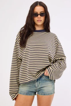 Throws Y2K Micro Short Garbage Grimes Blue