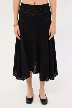 Tidal Midi Skirt Ink