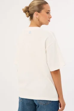 Tiled Oversized T-Shirt White