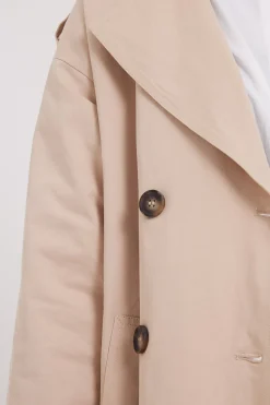 Tina Trench Coat Nude
