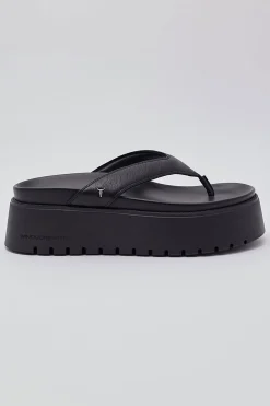 Tomorrow Thong Heel Black