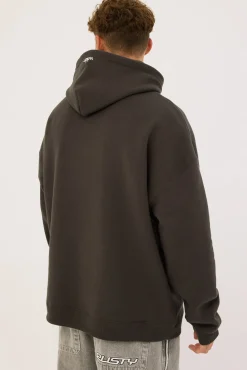 Tone Hood Sweat Faded Black