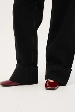 Top Model Jean Cuffed Onyx