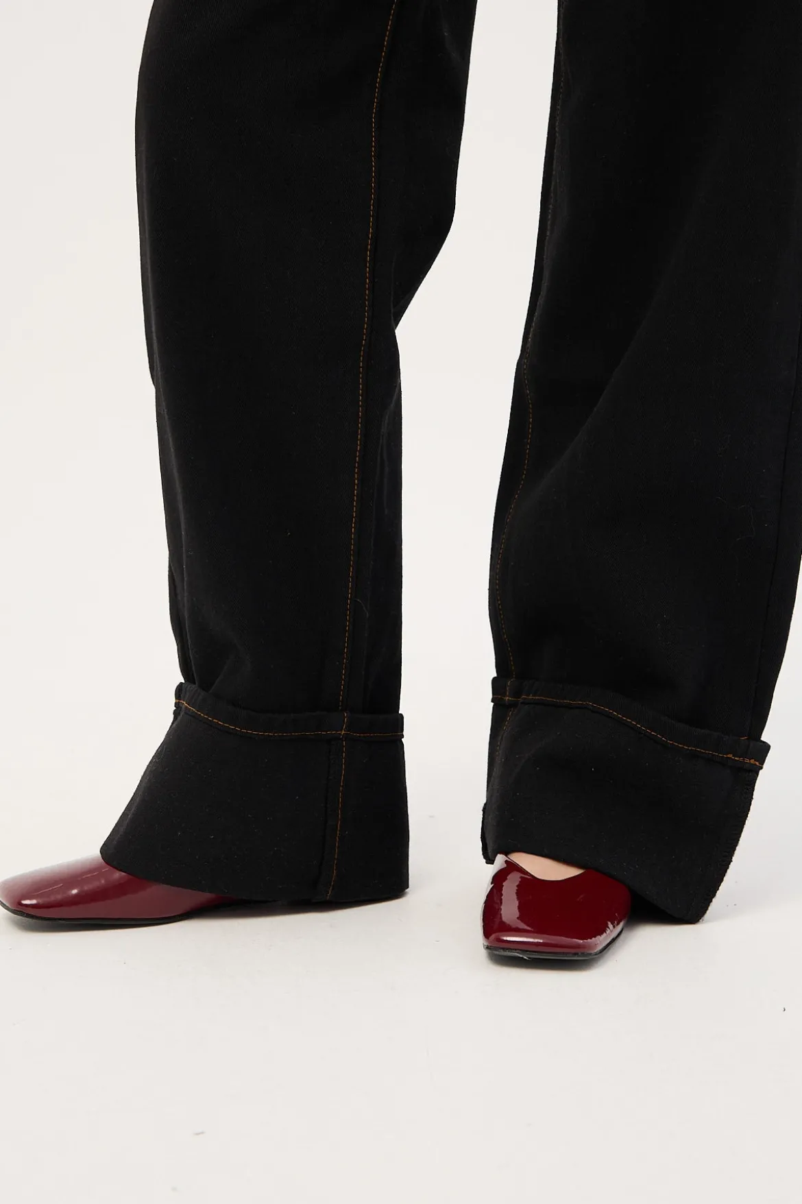 Top Model Jean Cuffed Onyx