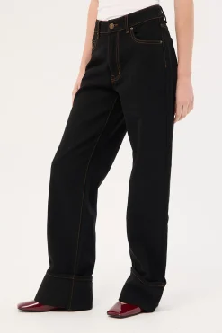 Top Model Jean Cuffed Onyx