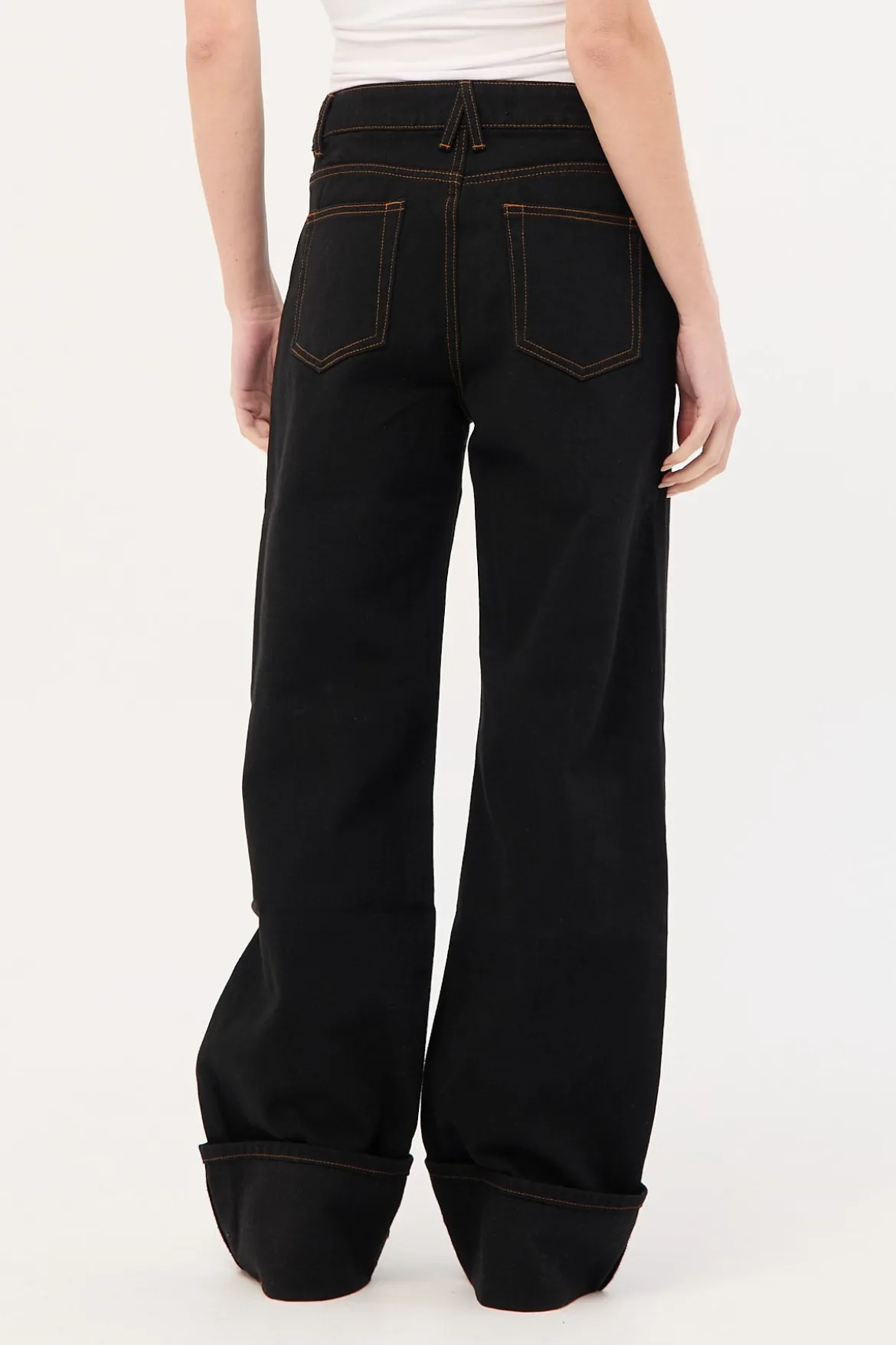 Top Model Jean Cuffed Onyx
