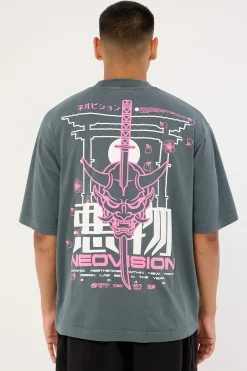 Torii Street Super Heavy Tee Dark Teal