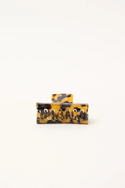 Tort Hair Claw Clip Brown