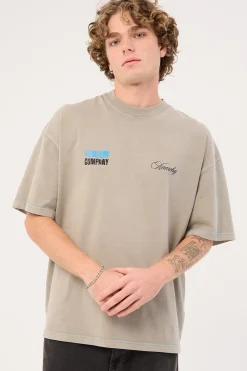 Total Anarchy Box Fit Oversize Short Tee Fog