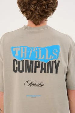 Total Anarchy Box Fit Oversize Short Tee Fog