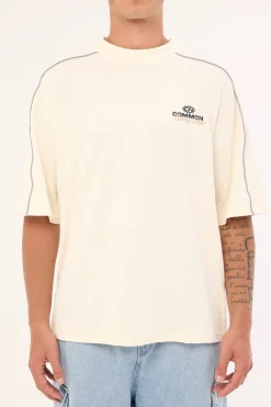 Trackside Heavyweight Easy Tee Cloud White