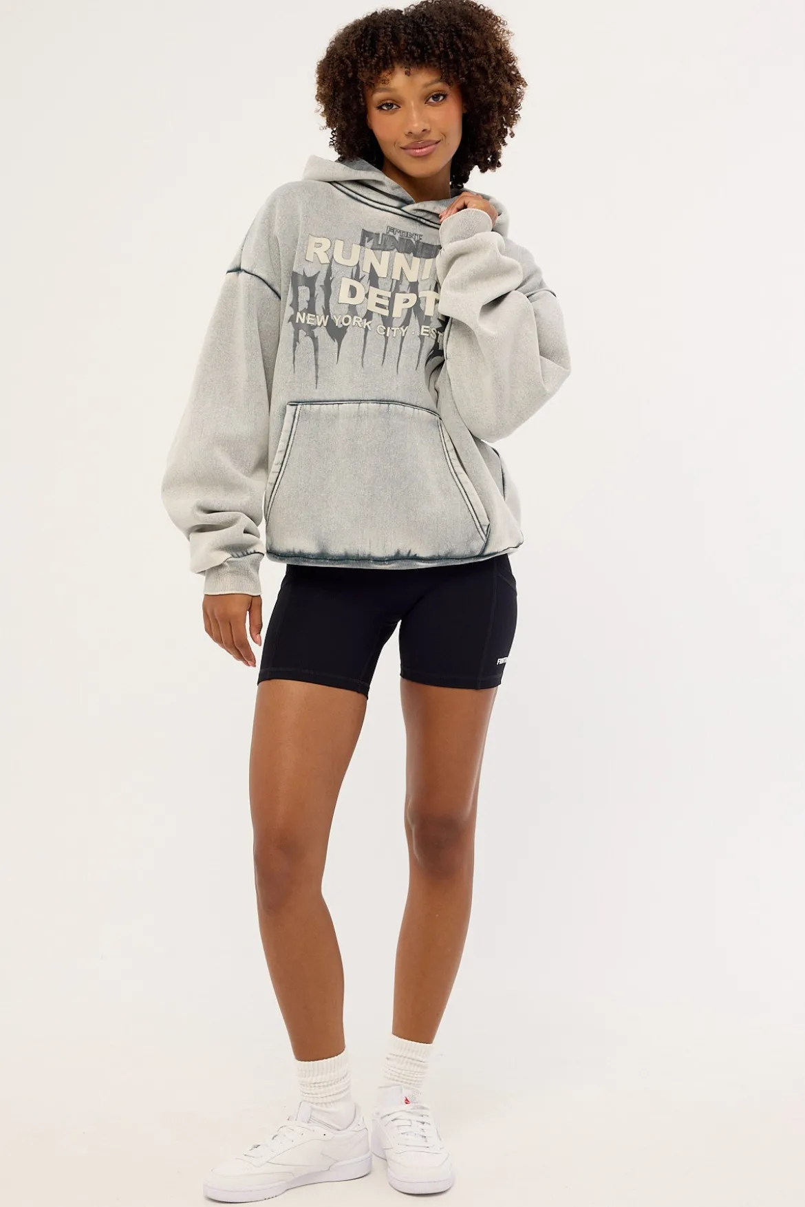 Tribal Dept Hoodie Concrete