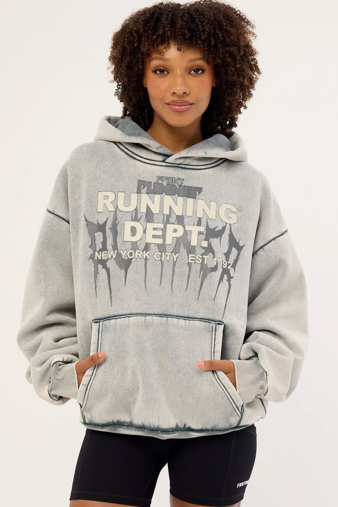 Tribal Dept Hoodie Concrete
