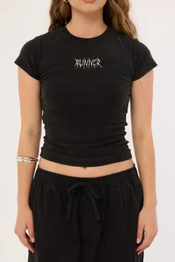 Tribe Nano Tee Washed Black