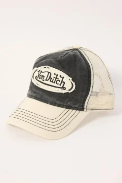 Trucker Hat Ecru/Black