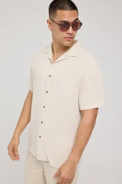 Truth Resort Collar Shirt Oatmeal