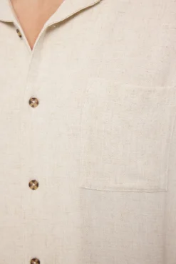 Truth Resort Collar Shirt Oatmeal